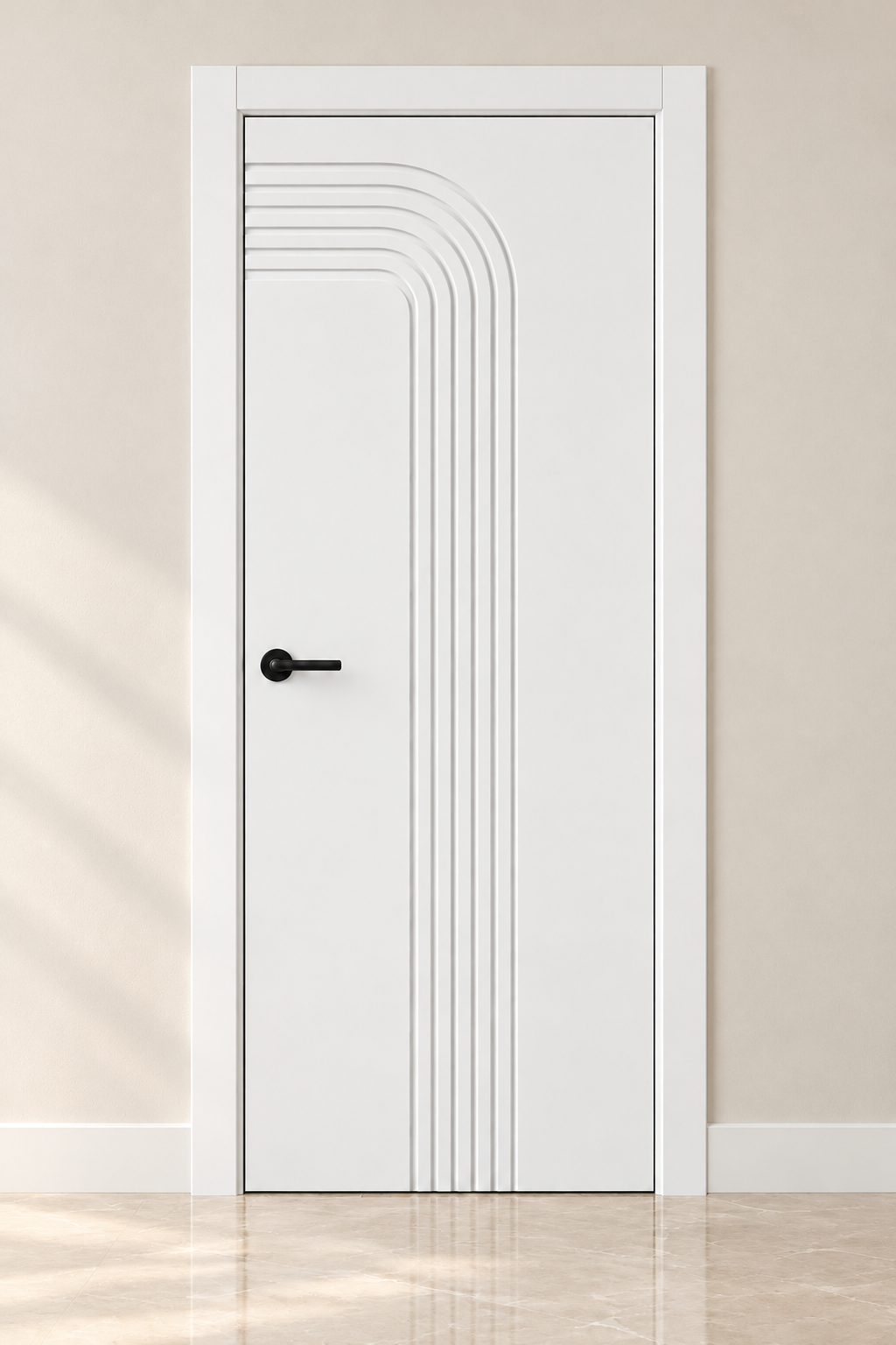 GRANDE 02 — dengeli iki panel ile iç oda kapısı konsepti